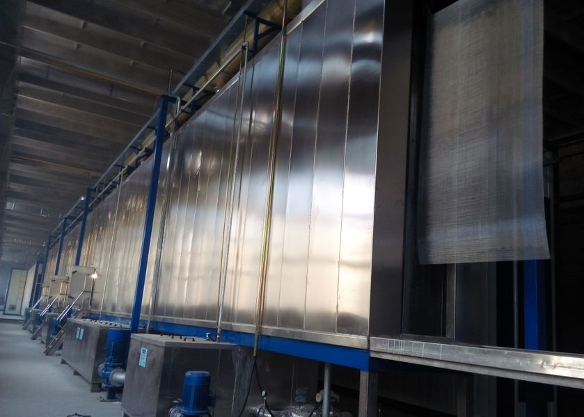 Hebei Zhongteng New Material Technology Co., Ltd linha de produção da fábrica