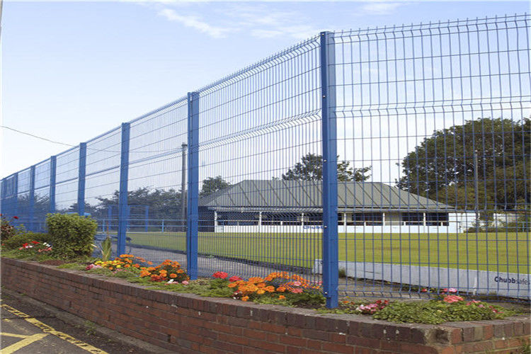 Highway Powder Coated Welded Wire Panels 3D V Mesh Fencing