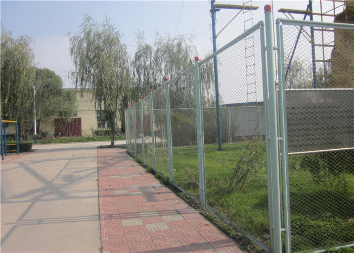 12ft 14ft Metal Chain Link Fencing Galvanized Temporary Chain Link Fence