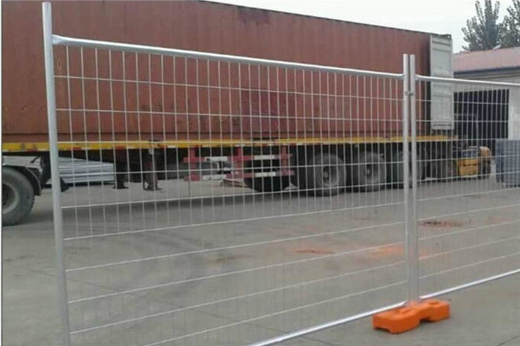 60x150mm Temporary Security Fence Welded With Hot DIP Galvanized Frame