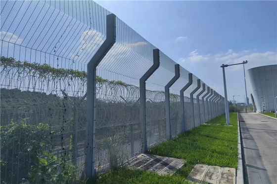Climb Resistant Mesh 358 Security Mesh Welded Wire Mesh Fence Panel For Prison