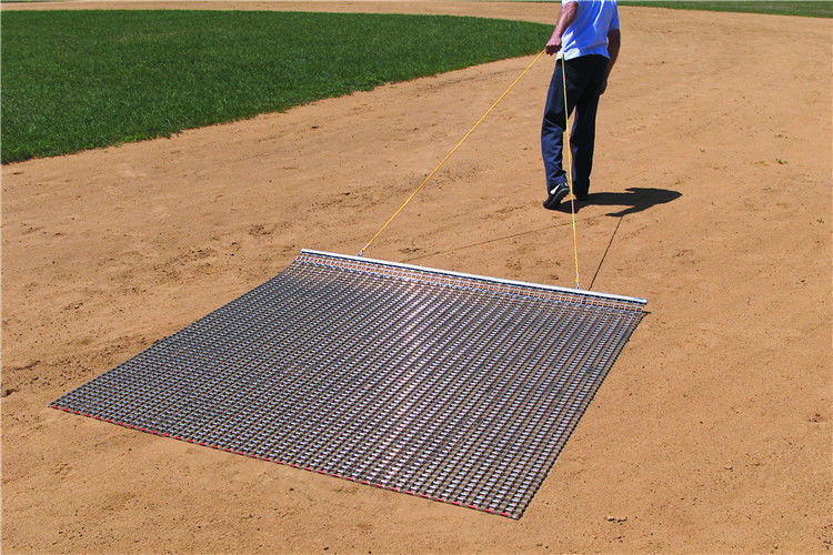 Stadiummax Steel Drag Mat For Lawn Leveling 6 Foot Grass Field Design
